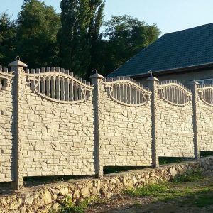 დეკორატიული ევრო ღობე ფილა  200x50მ